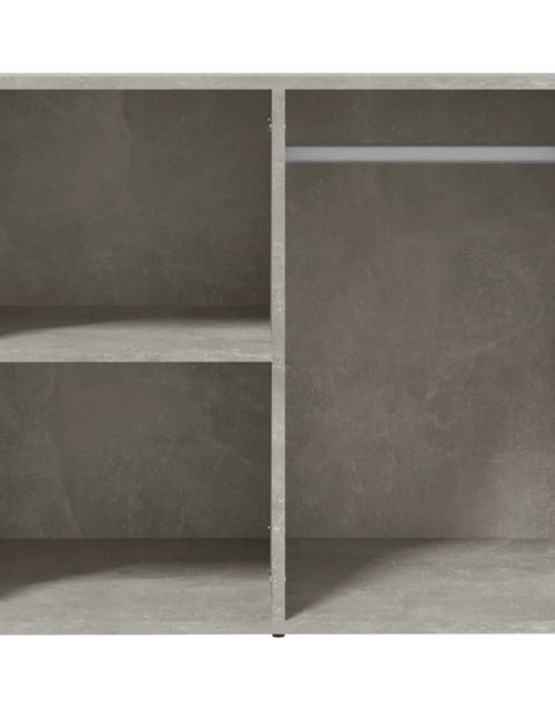 Încărcați imaginea în vizualizatorul Galerie, Dulap de dressing, gri beton, 80x40x65 cm, lemn compozit - Lando
