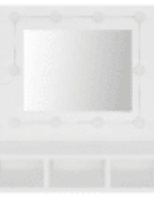 Încărcați imaginea în vizualizatorul Galerie, Dulap cu oglindă și LED, alb, 60x31,5x62 cm - Lando
