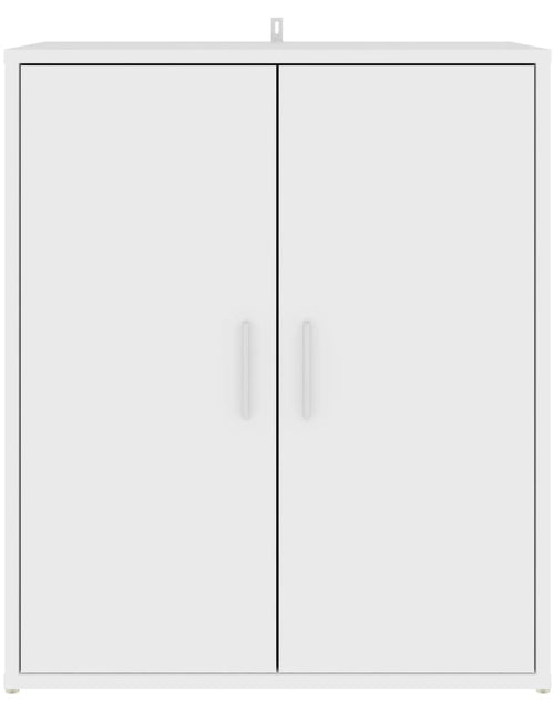 Încărcați imaginea în vizualizatorul Galerie, Pantofar, alb, 60x35x70 cm, PAL - Lando
