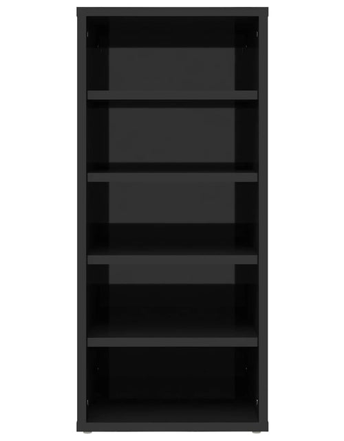 Încărcați imaginea în vizualizatorul Galerie, Pantofare, 2 buc., negru extralucios, 31,5x35x70 cm, PAL - Lando
