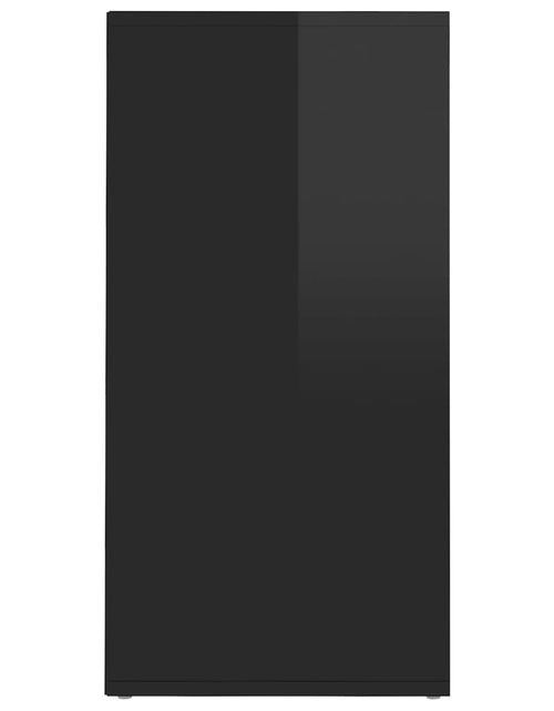 Încărcați imaginea în vizualizatorul Galerie, Pantofare, 2 buc., negru extralucios, 31,5x35x70 cm, PAL - Lando
