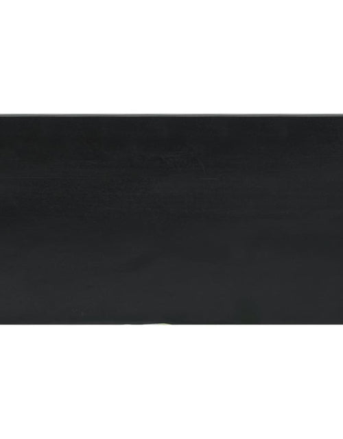 Încărcați imaginea în vizualizatorul Galerie, Noptieră, 60x30x75 cm, negru, lemn masiv de mahon Lando - Lando
