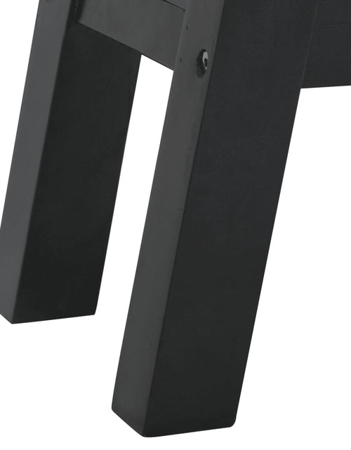 Încărcați imaginea în vizualizatorul Galerie, Masă consolă, negru, 110x30x75 cm, lemn masiv mahon Lando - Lando

