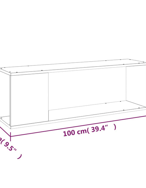 Загрузите изображение в средство просмотра галереи, Comodă TV, stejar sonoma, 100x24x32 cm, PAL - Lando
