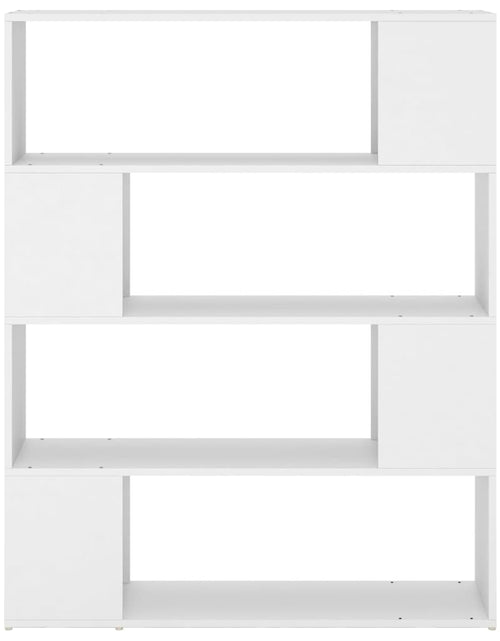 Încărcați imaginea în vizualizatorul Galerie, Bibliotecă/Separator cameră, alb, 100x24x124 cm - Lando
