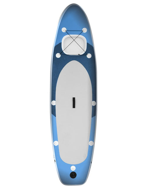 Загрузите изображение в средство просмотра галереи, Set placă paddleboarding gonflabilă, albastru, 300x76x10 cm Lando - Lando
