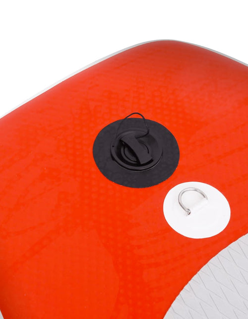 Încărcați imaginea în vizualizatorul Galerie, Set placă paddleboarding gonflabilă, roşu, 330x76x10 cm Lando - Lando
