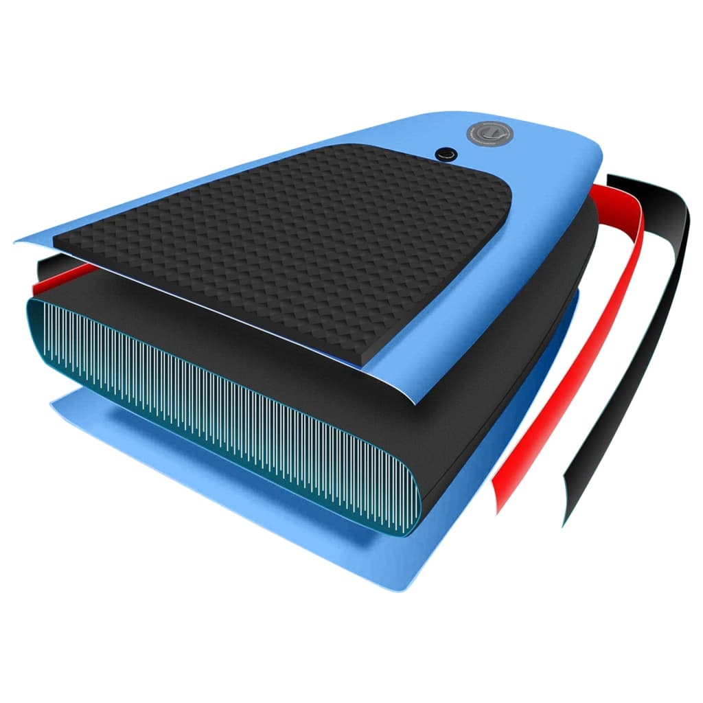 Set placă paddleboarding gonflabilă, albastru, 360x81x10 cm Lando - Lando