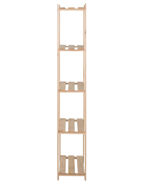 Загрузите изображение в средство просмотра галереи, Raft depozitare 5 niveluri, 80x28,5x170 cm, lemn masiv de pin - Lando
