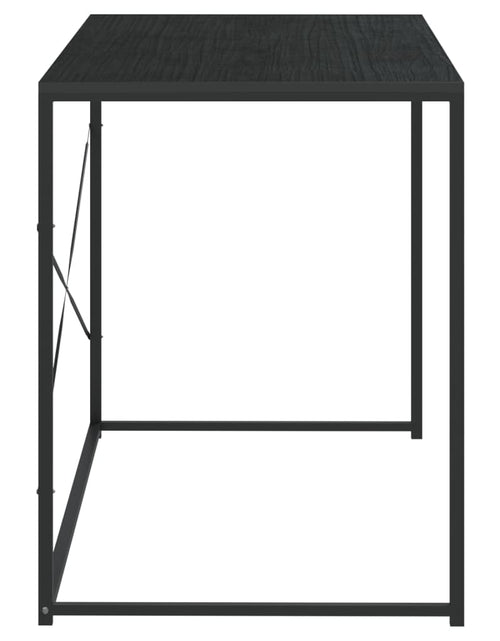 Загрузите изображение в средство просмотра галереи, Birou de computer, negru, 110x60x70 cm, lemn prelucrat
