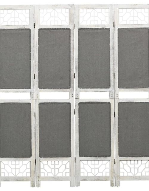 Загрузите изображение в средство просмотра галереи, Paravan de cameră cu 4 panouri, gri, 140x165 cm, textil - Lando
