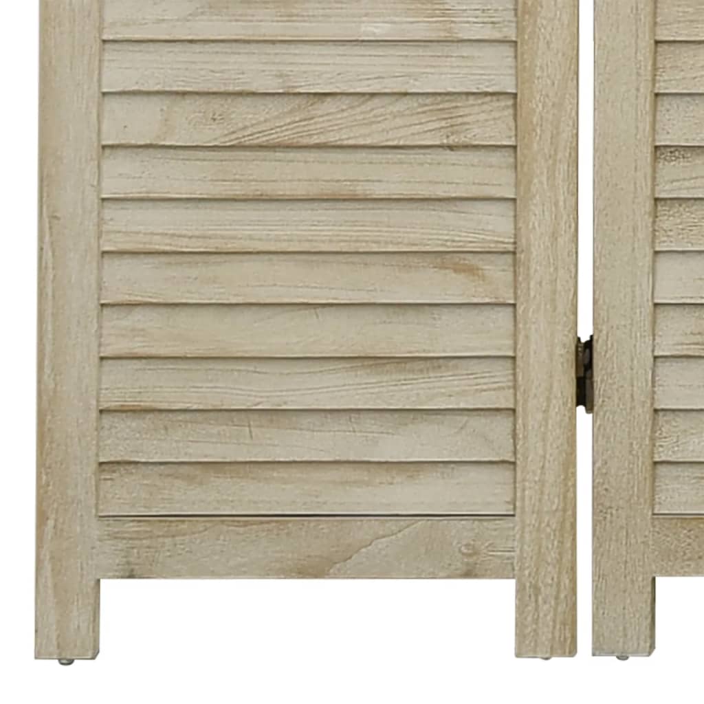 Paravan de cameră cu 5 panouri, 175x165 cm,lemn masiv Paulownia - Lando