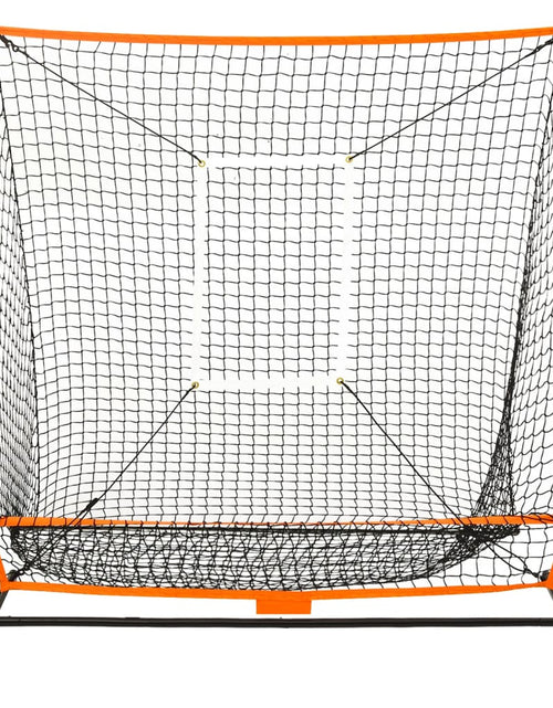 Загрузите изображение в средство просмотра галереи, Plasă de antrenament sport baseball, negru, 174x76x158,5 cm Lando - Lando
