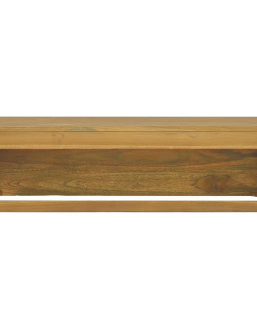 Загрузите изображение в средство просмотра галереи, Dulap de baie montat pe perete 110x45x30 cm lemn masiv de tec - Lando
