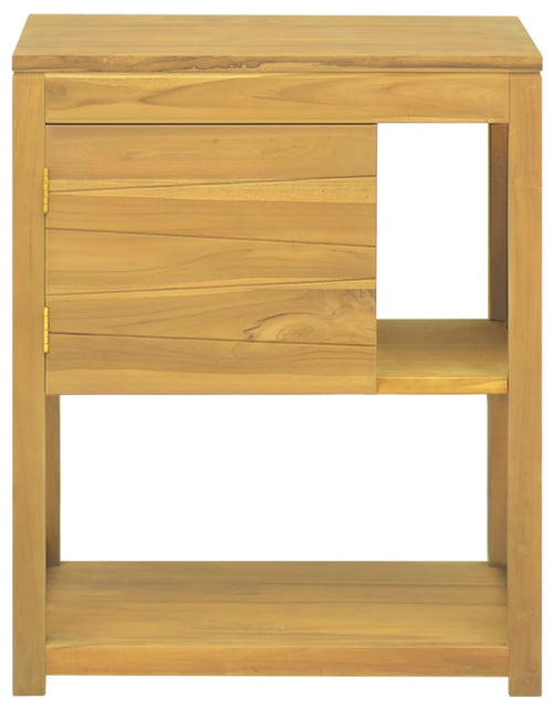 Încărcați imaginea în vizualizatorul Galerie, Dulap de baie, 60x40x75 cm, lemn masiv de tec - Lando
