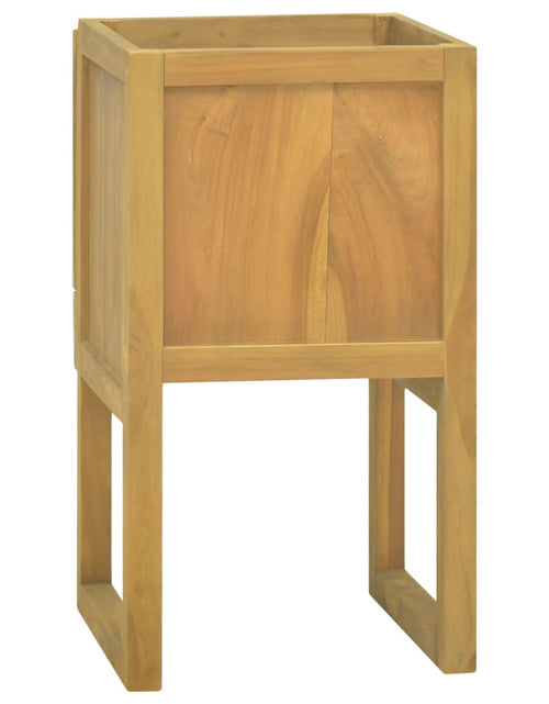 Încărcați imaginea în vizualizatorul Galerie, Dulap de baie, 45x45x75 cm, lemn masiv de tec - Lando
