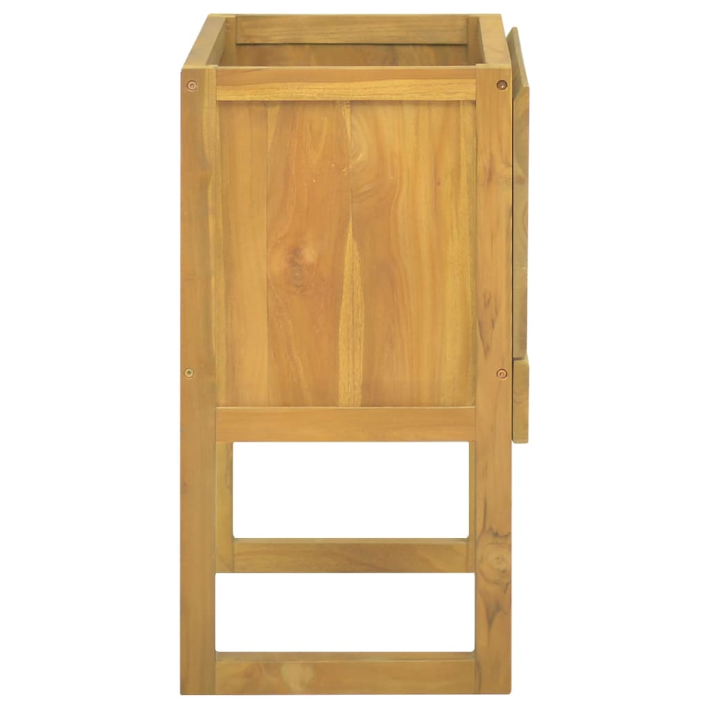 Dulap de baie, 60x45x75 cm, lemn masiv de tec - Lando