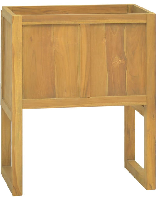 Încărcați imaginea în vizualizatorul Galerie, Dulap de baie, 60x45x75 cm, lemn masiv de tec - Lando
