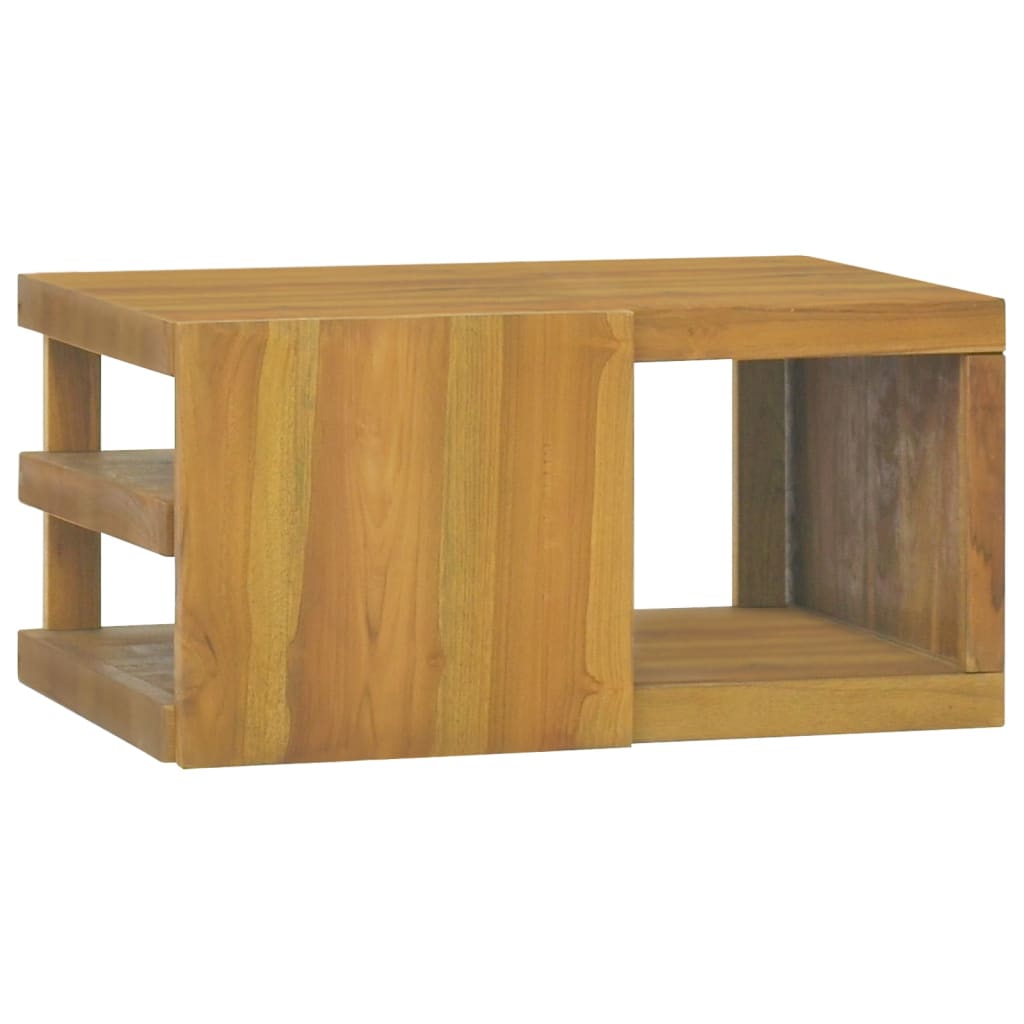 Dulap pentru baie de perete, 60x45x30 cm, lemn masiv de tec - Lando