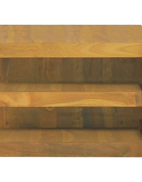 Încărcați imaginea în vizualizatorul Galerie, Dulap pentru baie de perete, 60x45x30 cm, lemn masiv de tec - Lando
