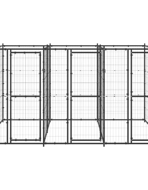Încărcați imaginea în vizualizatorul Galerie, Padoc pentru câini de exterior, 7,26 m², oțel - Lando
