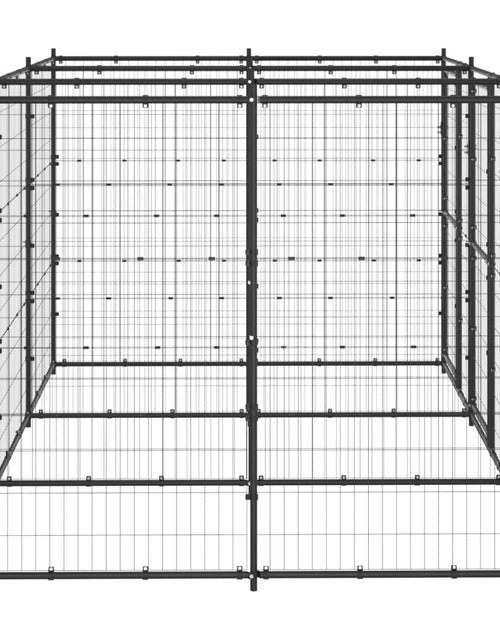 Загрузите изображение в средство просмотра галереи, Padoc pentru câini de exterior, 7,26 m², oțel - Lando
