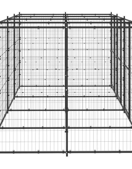 Загрузите изображение в средство просмотра галереи, Padoc pentru câini de exterior, 9,68 m², oțel - Lando
