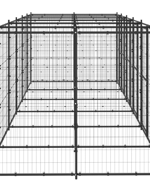 Încărcați imaginea în vizualizatorul Galerie, Padoc pentru câini de exterior, 14,52 m², oțel - Lando
