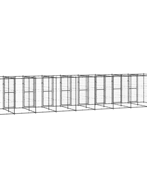 Încărcați imaginea în vizualizatorul Galerie, Padoc pentru câini de exterior, 21,78 m², oțel - Lando
