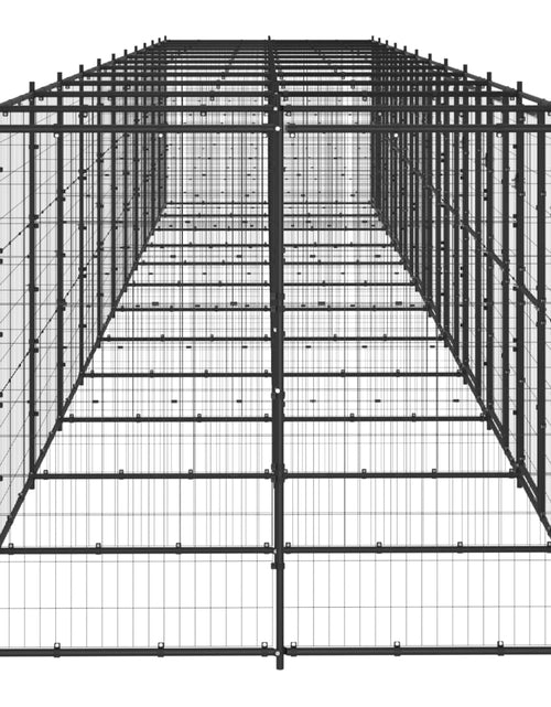 Încărcați imaginea în vizualizatorul Galerie, Padoc pentru câini de exterior, 29,04 m², oțel - Lando
