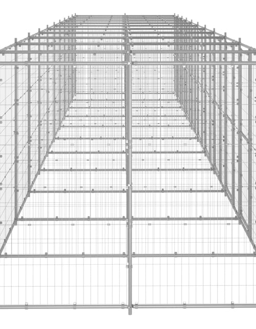 Încărcați imaginea în vizualizatorul Galerie, Padoc pentru câini de exterior, 26,62 m², oțel galvanizat - Lando
