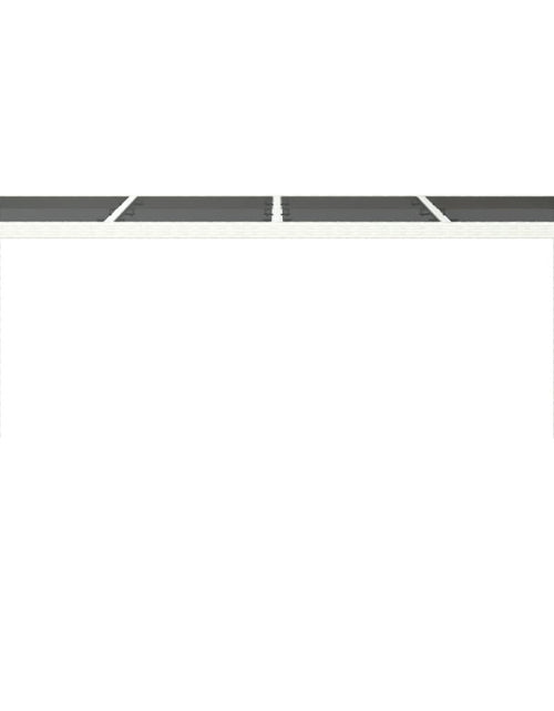 Încărcați imaginea în vizualizatorul Galerie, Masă de grădină, alb, 190x90x75 cm, sticlă securizată/poliratan - Lando
