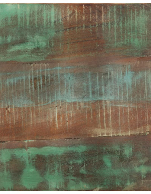 Încărcați imaginea în vizualizatorul Galerie, Masă laterală cu roți, 40x40x42 cm, lemn masiv reciclat Lando - Lando
