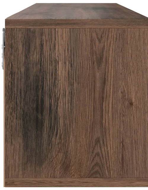 Încărcați imaginea în vizualizatorul Galerie, Comodă TV, stejar sonoma, 88,5x27,5x30,5 cm, lemn prelucrat Lando - Lando

