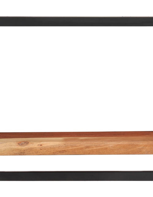 Încărcați imaginea în vizualizatorul Galerie, Rafturi de perete 2 buc. 40x24x35 cm lemn masiv acacia/oțel - Lando
