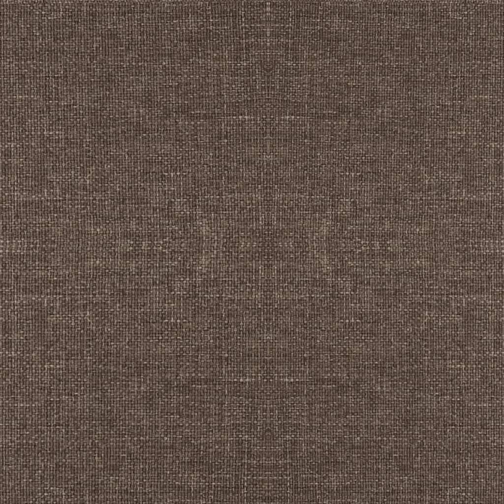 Scaune de bucătărie pivotante, 2 buc., gri taupe, textil Lando - Lando