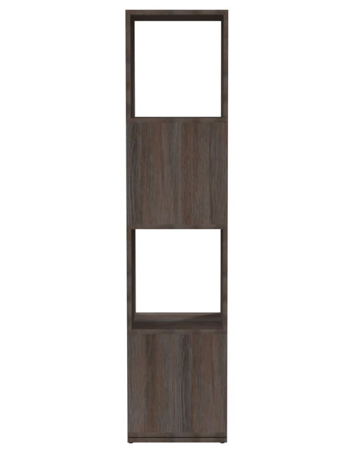Загрузите изображение в средство просмотра галереи, Dulap rotativ, gri/stejar sonoma, 34,5x34,5x147,5 cm, lemn Lando - Lando
