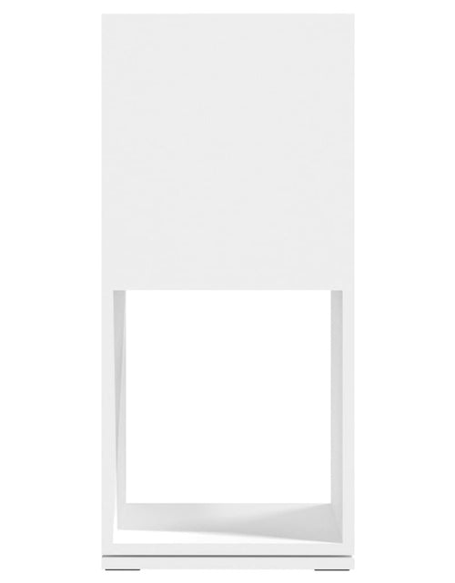 Загрузите изображение в средство просмотра галереи, Dulap rotativ, alb, 34,5x34,5x75,5 cm, lemn prelucrat Lando - Lando
