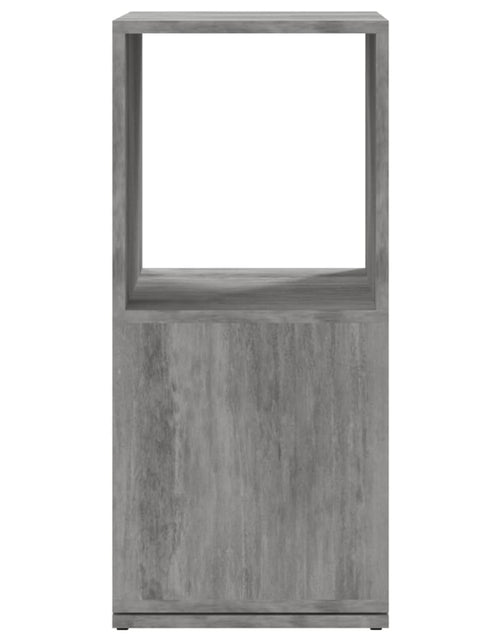 Încărcați imaginea în vizualizatorul Galerie, Dulap rotativ, gri beton, 34,5x34,5x75,5 cm, lemn prelucrat - Lando
