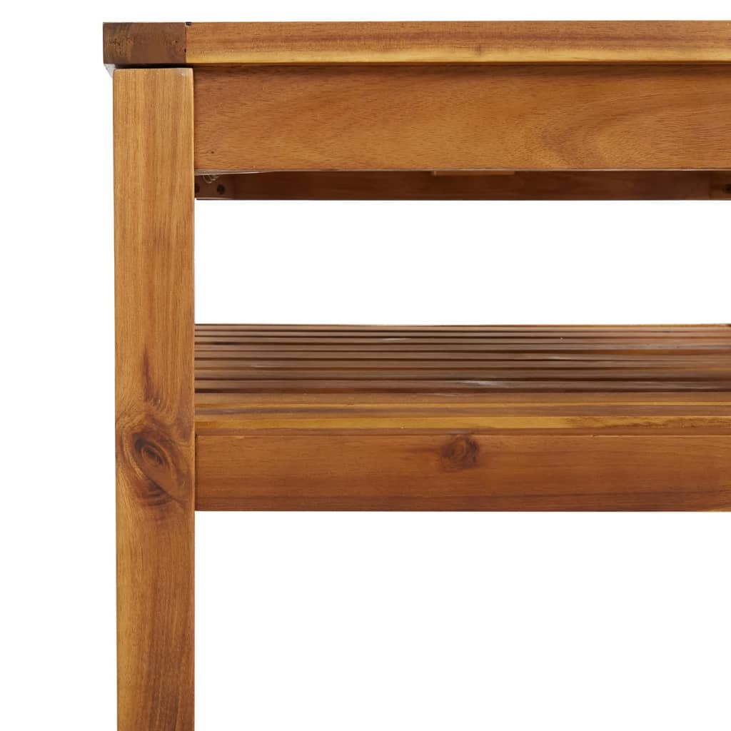 Set mobilier de grădină cu perne, 4 piese, lemn masiv de acacia - Lando