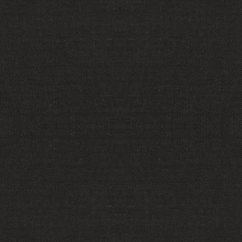 Scaune de bucătărie pivotante, 4 buc., negru, material textil - Lando