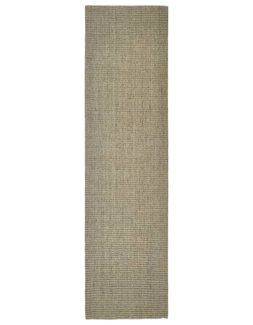 Încărcați imaginea în vizualizatorul Galerie, Covor, gri taupe, 66x250 cm, sisal natural Lando - Lando
