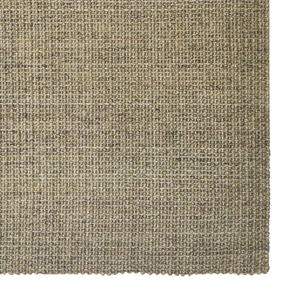 Covor, gri taupe, 66x250 cm, sisal natural Lando - Lando