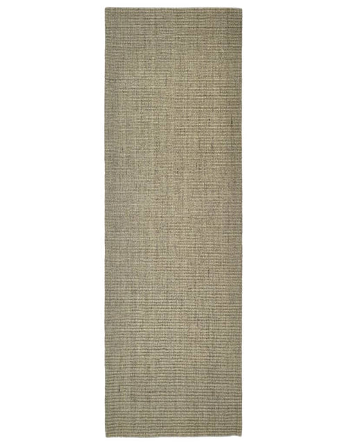 Загрузите изображение в средство просмотра галереи, Covor, gri taupe, 80x250 cm, sisal natural Lando - Lando
