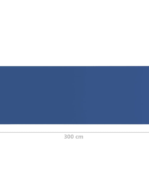 Încărcați imaginea în vizualizatorul Galerie, Copertină laterală retractabilă de terasă, albastru, 117x300 cm Lando - Lando
