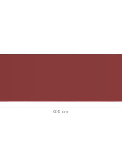 Încărcați imaginea în vizualizatorul Galerie, Copertină laterală retractabilă de terasă, roșu, 117x300 cm Lando - Lando
