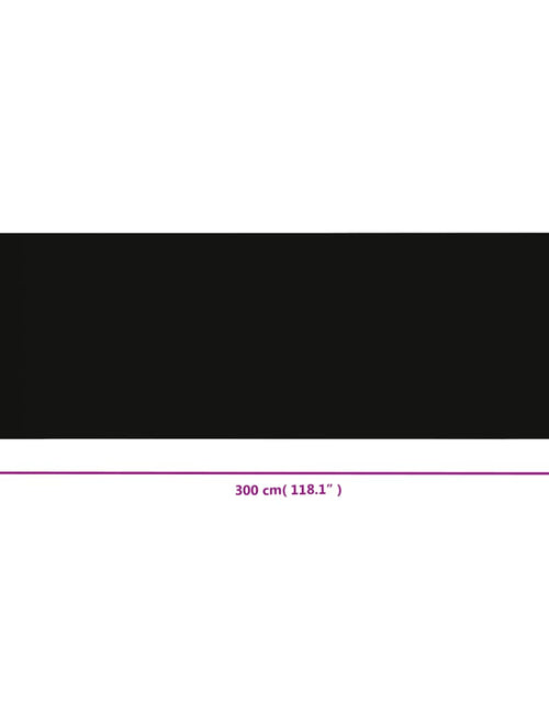 Загрузите изображение в средство просмотра галереи, Copertină laterală retractabilă de terasă, negru, 117x300 cm - Lando
