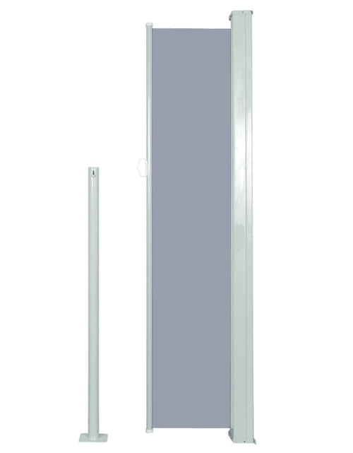 Загрузите изображение в средство просмотра галереи, Copertină laterală retractabilă de terasă, gri, 140x300 cm - Lando
