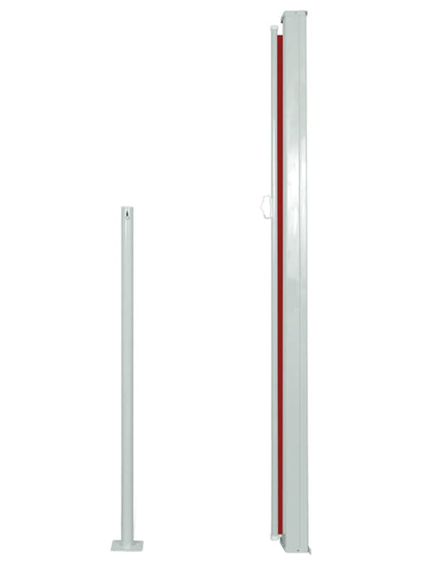 Încărcați imaginea în vizualizatorul Galerie, Copertină laterală retractabilă de terasă, roșu, 160x500 cm - Lando
