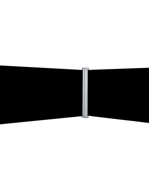 Încărcați imaginea în vizualizatorul Galerie, Copertină laterală retractabilă, negru, 160x600 cm - Lando
